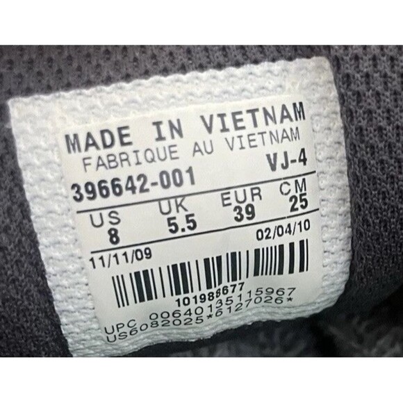 2009 Nike Air Max Turbulence IV Running Shoes Gray Teal Black 396642-001 Size 8 - Picture 5 of 16